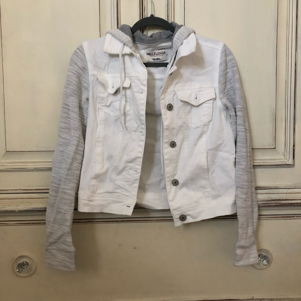 White Jean Jacket